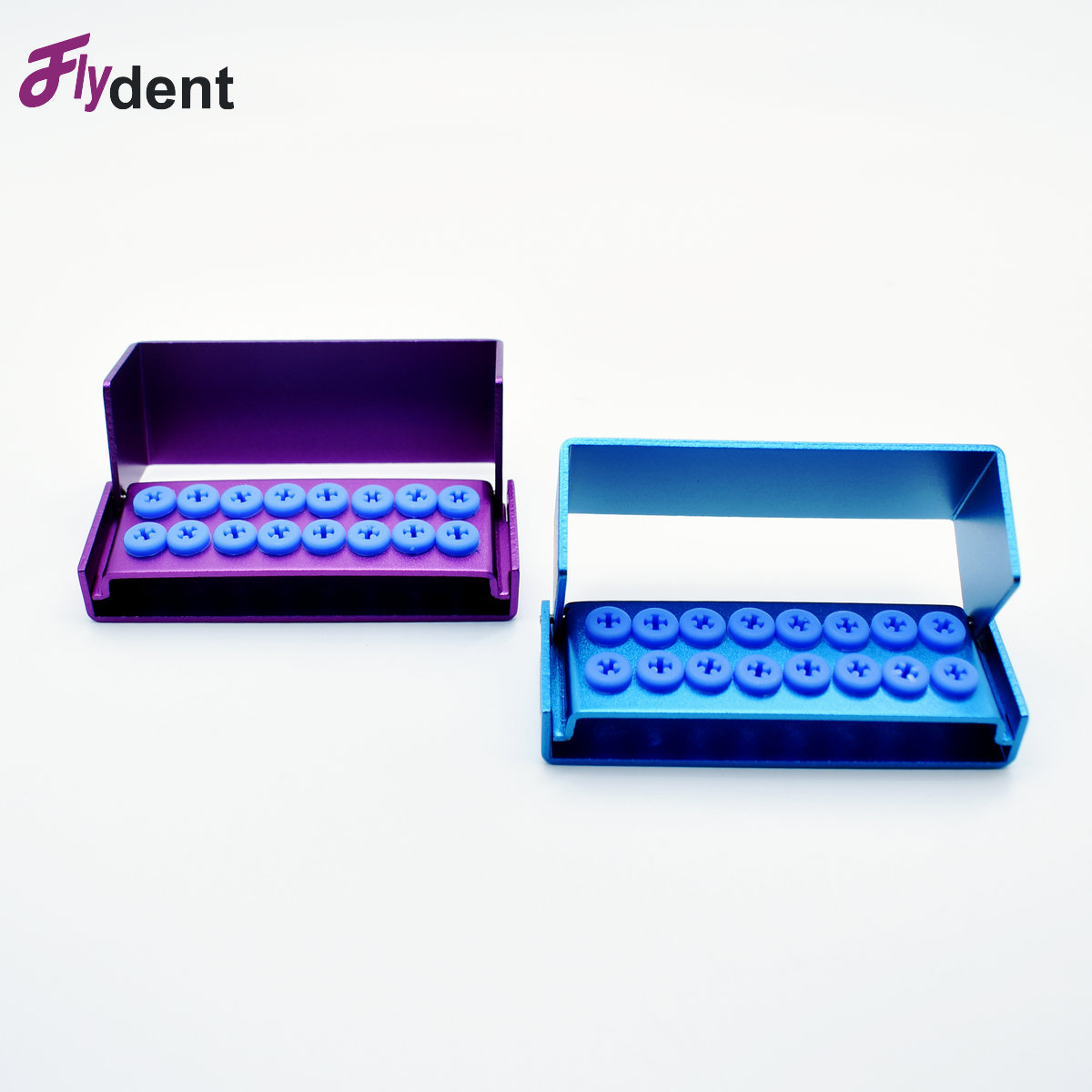 Teeth Whitening Gel For Trays - Porte-fraise dentaire à 16 trous, boîtier
