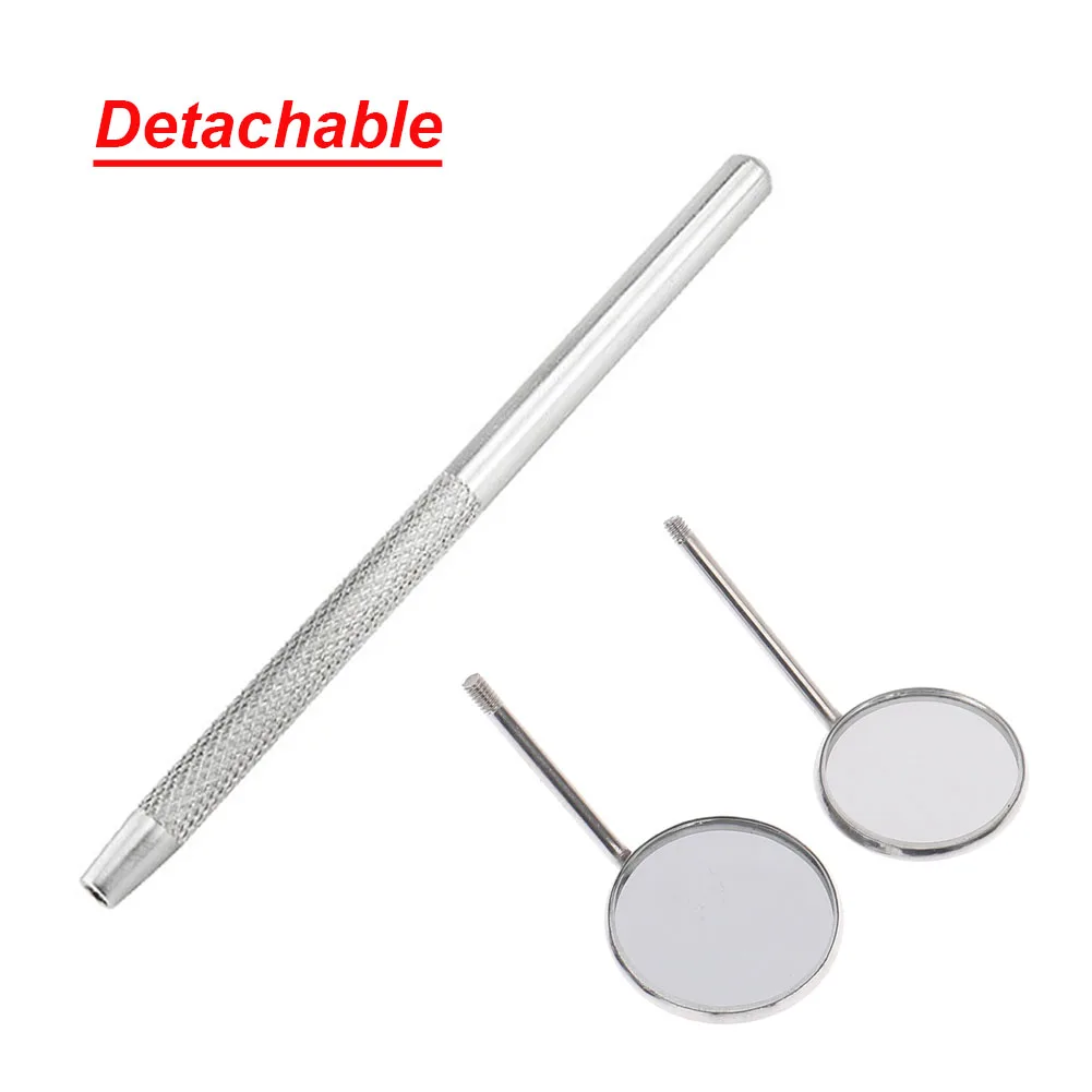 Teeth Whitening Lab - Miroir buccal en acier inoxydable pour