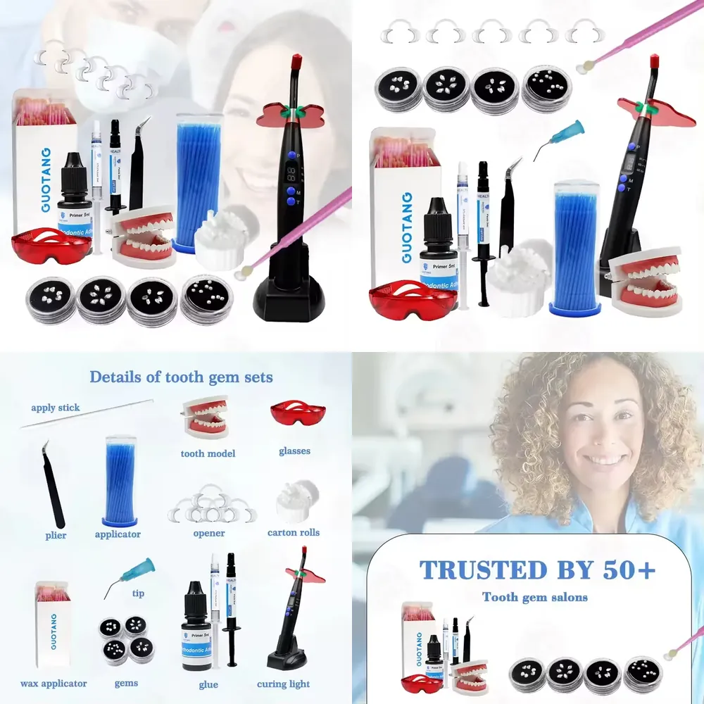 Teeth Whitening Home Kit - 【CHIMU HOME】 Kit professionnel de maquillage