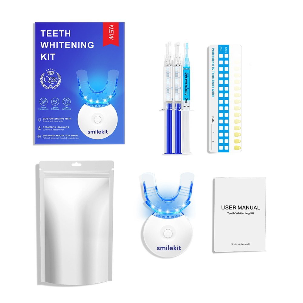 Teeth Whitening Home Kit - Kit de blanchiment des dents –