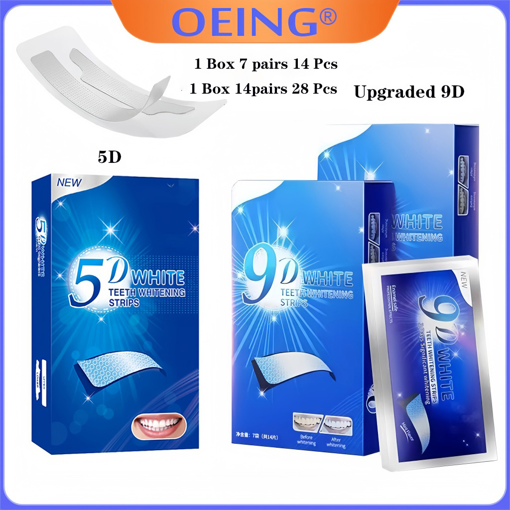 Teeth Whitening Home Kit - Bande de blanchiment des dents 9D