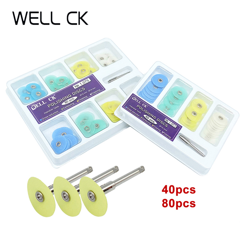 Whitening Teeth Dentist - WELL CK 40/80 pièces disques de