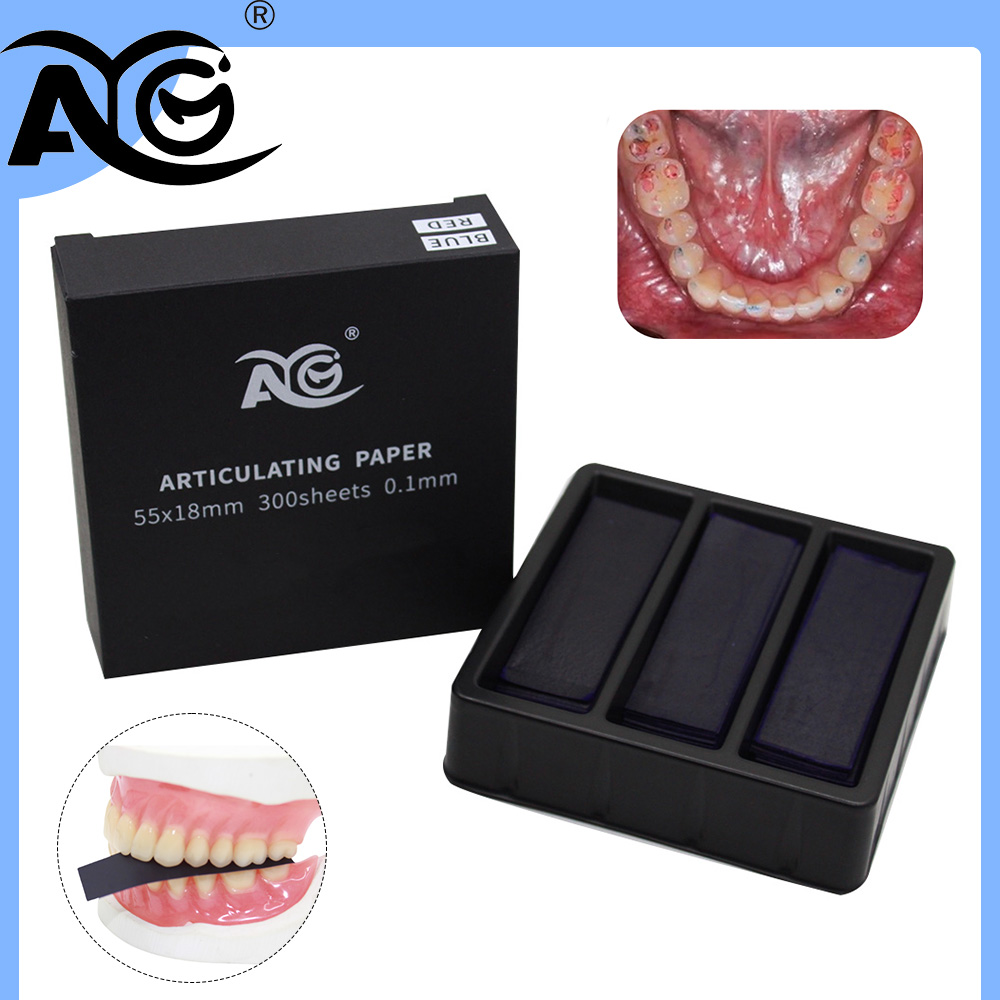 Teeth Whitening Lab - Bandes de papier articulatrices dentaires AG