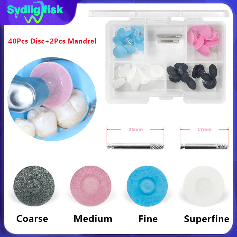 Whitening Teeth Dentist - 40 disques de polissage dentaire pour