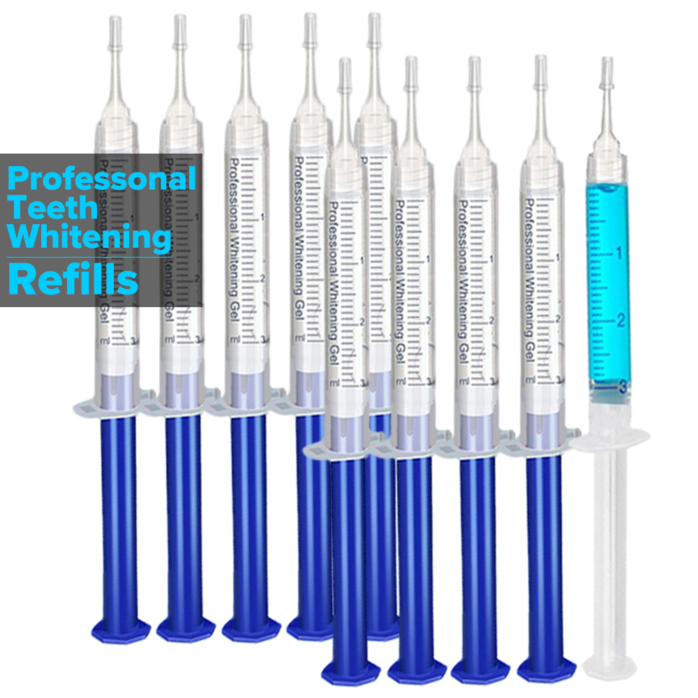 Teeth Whitening With Hydrogen Peroxide - Gel de blanchiment des dents recharge