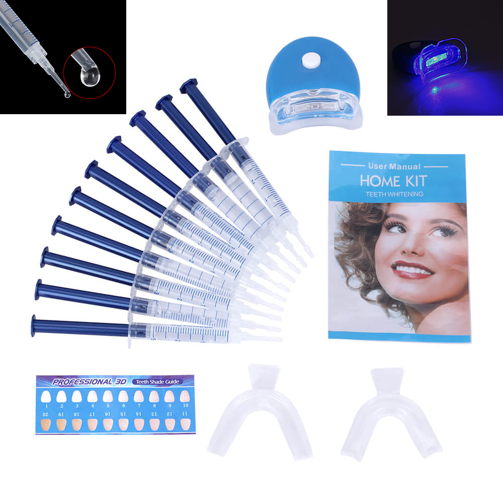 Teeth Whitening With Hydrogen Peroxide - 1 ensemble de blanchiment des dents