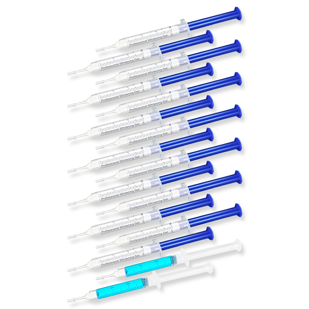 Teeth Whitening Home Kit - Gel blanchissant pour les dents, saveur