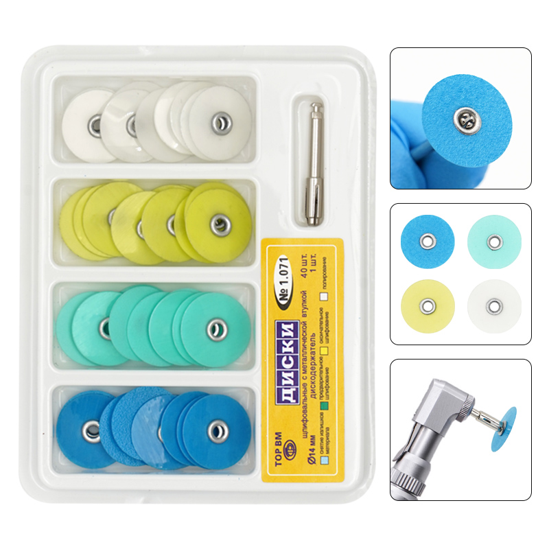 Whitening Teeth Dentist - Disques de polissage dentaire, mandrin de