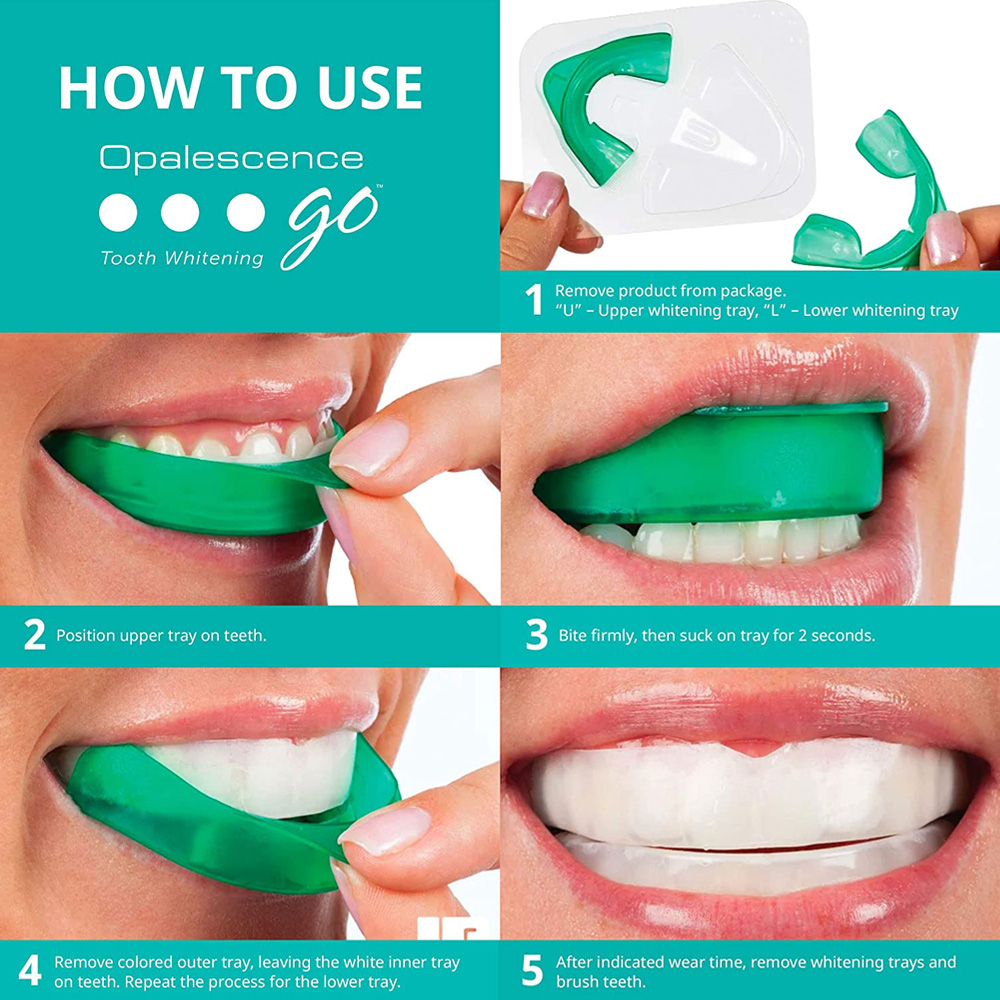 Opalsagesse Go-Bacs préremplis - Teeth Whitening With Hydrogen Peroxide avis et prix