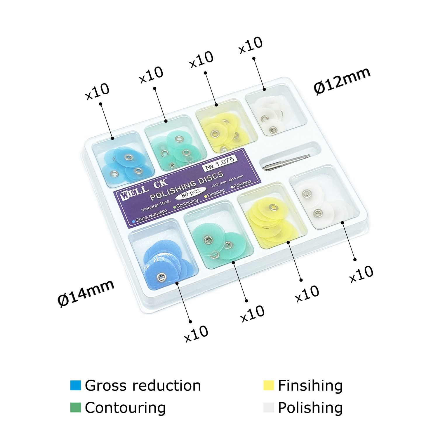 WELL CK 40/80 pièces disques d - Whitening Teeth Dentist avis et prix