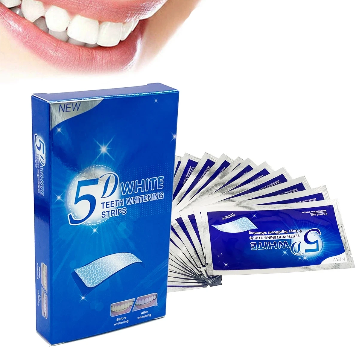 Bandes blanchissantes pour den - Teeth Whitening With Hydrogen Peroxide avis et prix