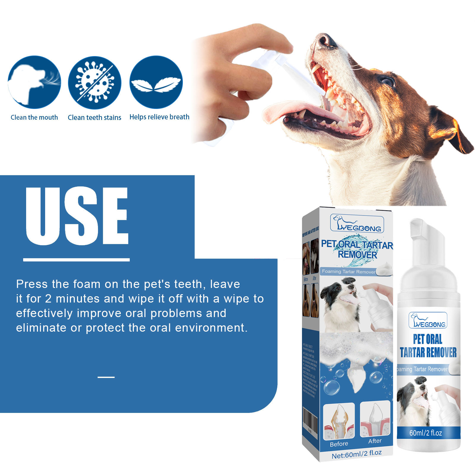 Yegbong Nettoyant Moussant Buc - Teeth Whitening Foam avis et prix