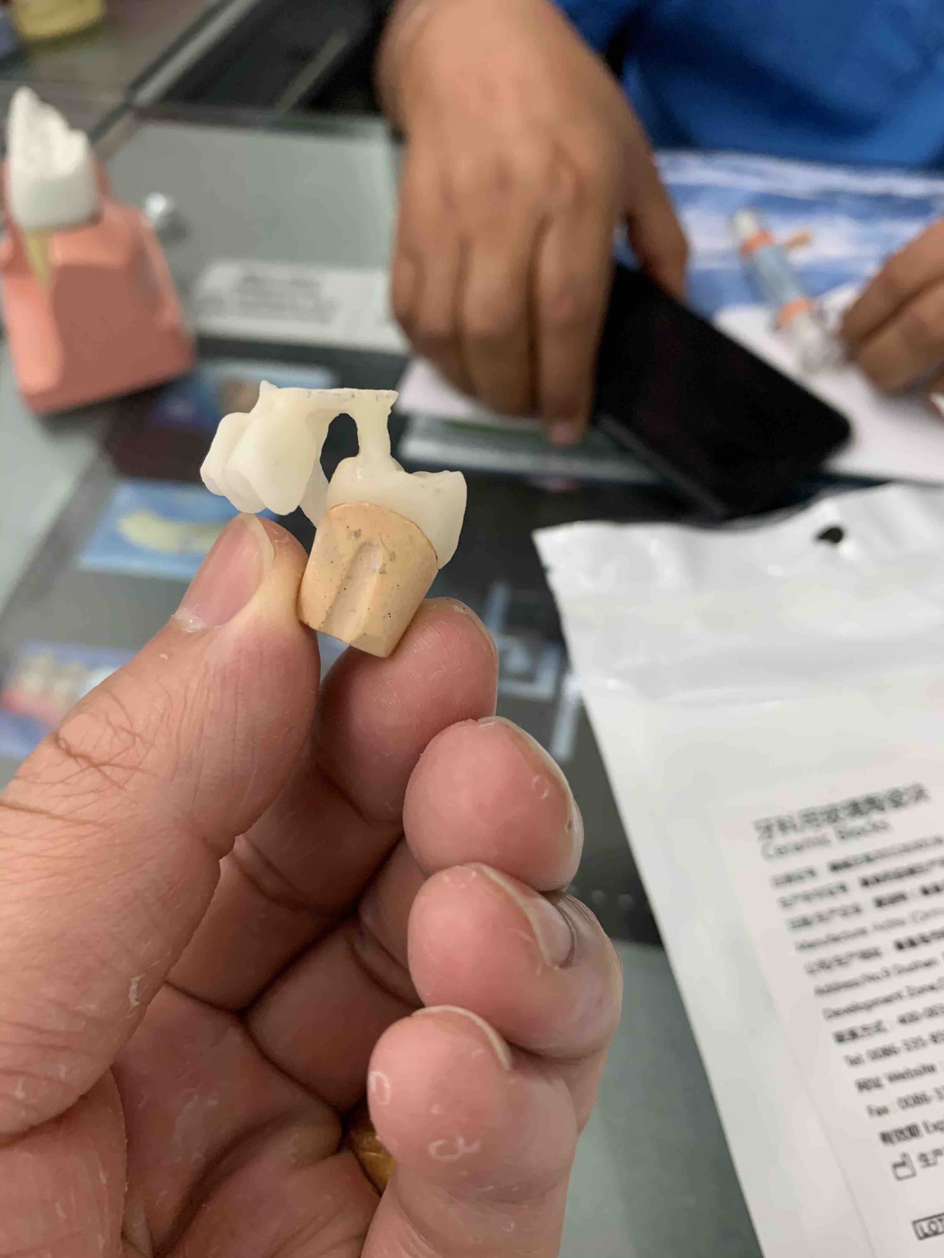 Lingot dentaire en céramique e - Teeth Whitening Veneers avis et prix