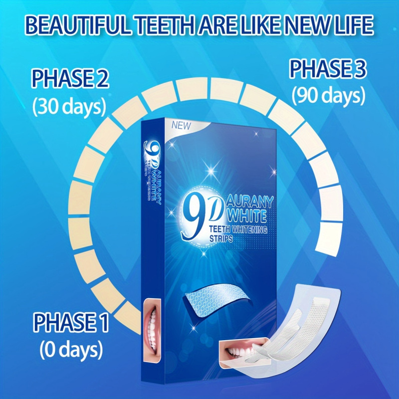 21 paires de bandes de blanchi - Teeth Whitening With Hydrogen Peroxide avis et prix
