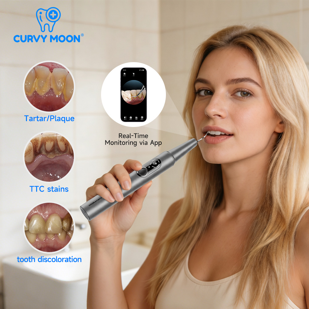 CURVY MOON Nettoyeur dentaire  - Whitening Teeth Dentist avis et prix