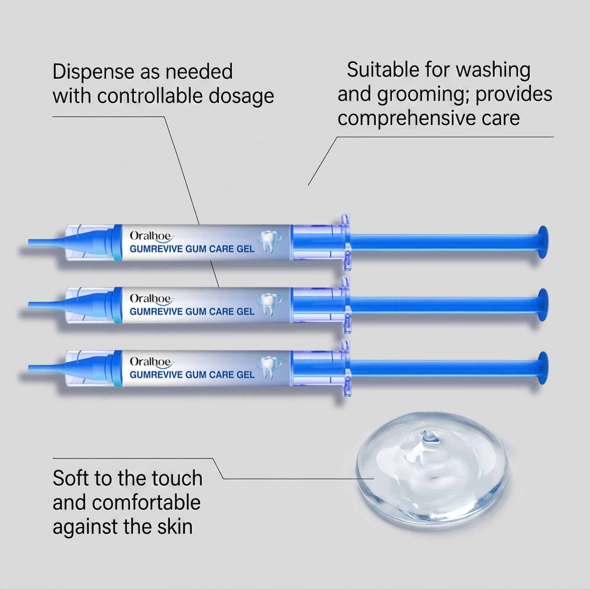 Gel de soin buccal, kit de ser - Teeth Whitening Home Kit avis et prix