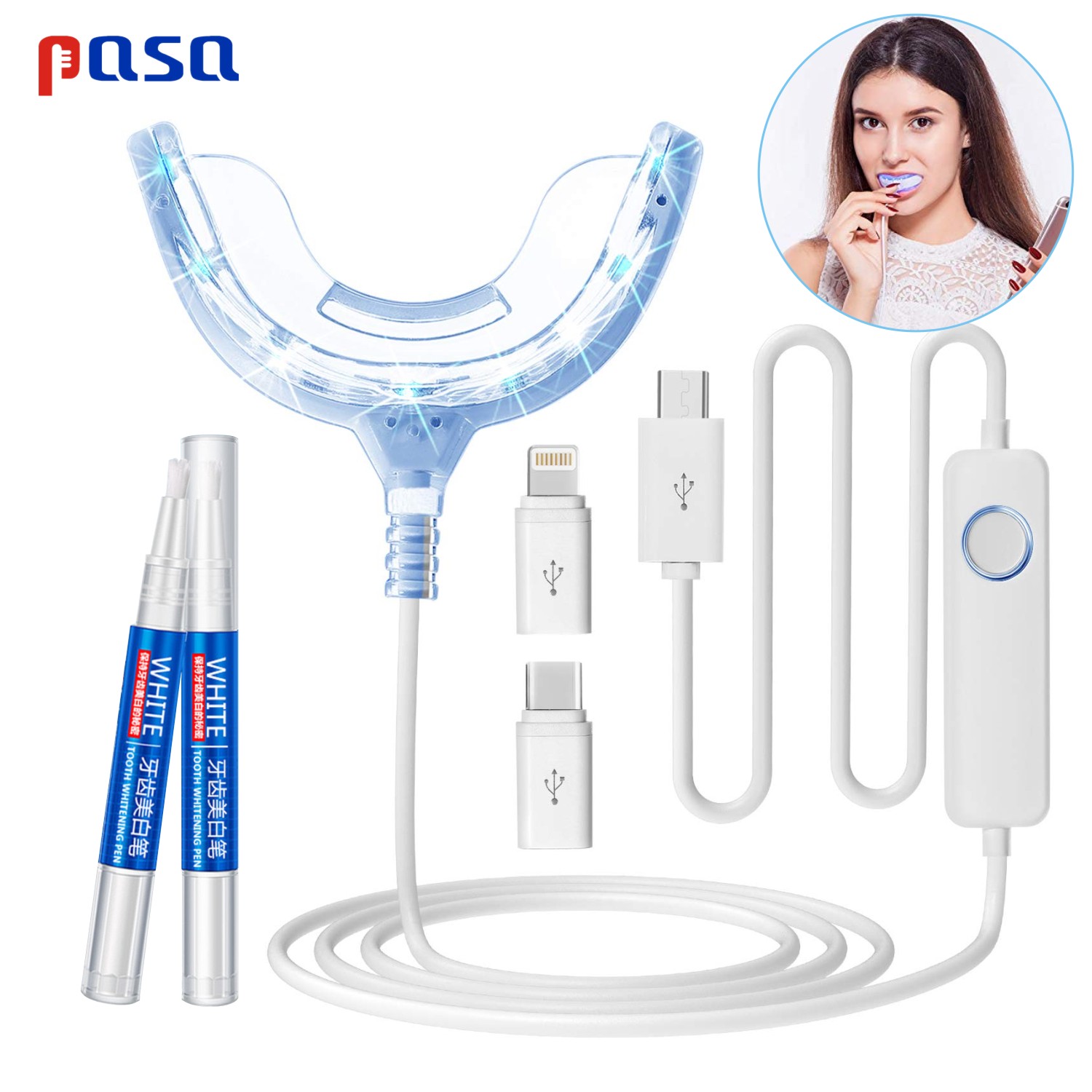 Kit portable de blanchiment de - Teeth Whitening Home Kit avis et prix