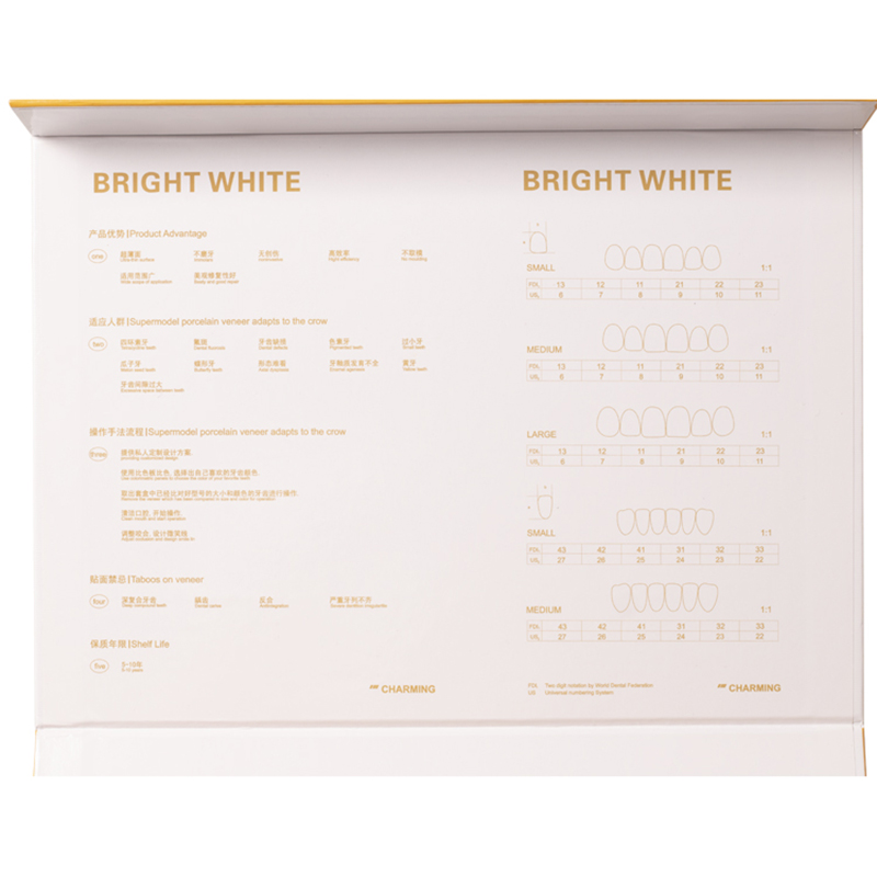 Plaques dentaires en porcelain - Teeth Whitening Veneers avis et prix