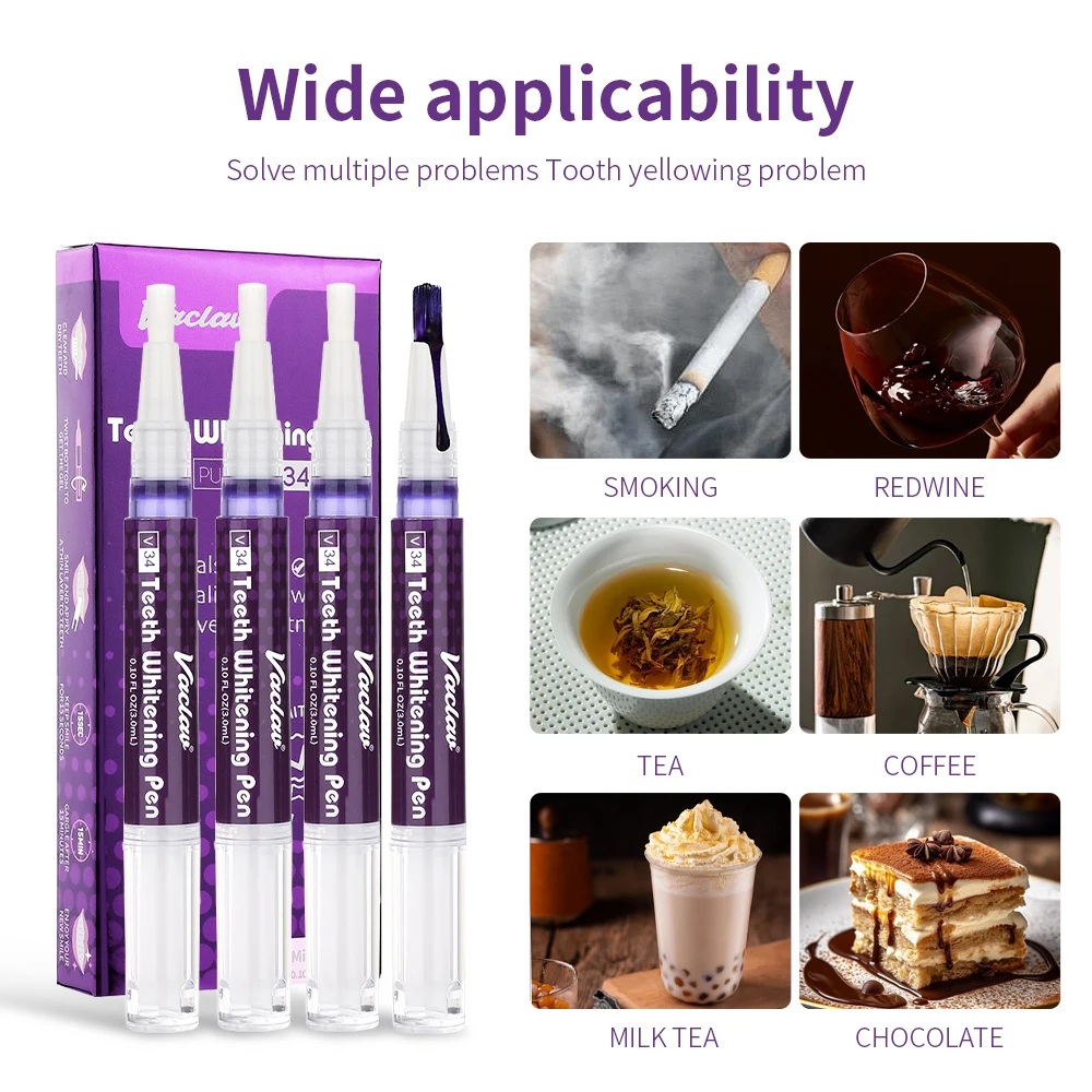 Vaclav V34 stylo gel de blanch - Teeth Whitening With Hydrogen Peroxide avis et prix