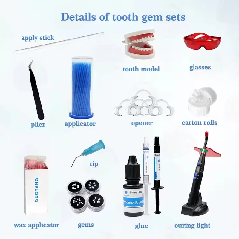 【CHIMU HOME】 Kit de gemmes den - Teeth Whitening Home Kit avis et prix